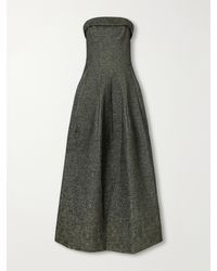 Jonathan Simkhai - Octavia Strapless Jacquard Gown - Lyst