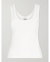 Flore Flore - Hillie Organic Cotton-Jersey Tank Top - Lyst