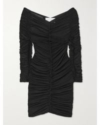 AZ FACTORY - Ester Manas Ruched Stretch-Mesh Mini Dress - Lyst