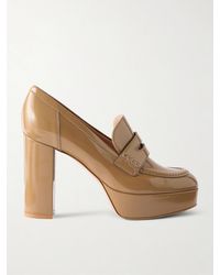 Gianvito Rossi - Hadden Nuit 70 Leather Pumps - Lyst