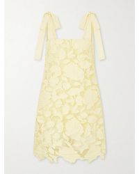 Jonathan Simkhai - Marigold Cotton-Lace Mini Dress - Lyst
