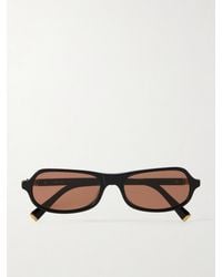 Miu Miu - Round-Frame Acetate Sunglasses - Lyst