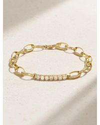 Jennifer Meyer - Medium Edith 18-Karat Diamond Bracelet - Lyst