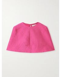 Emilia Wickstead - Virginie Cloqué Cape - Lyst