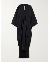 Rick Owens - Tommykite Asymmetric Draped Crepe Gown - Lyst