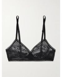 Eres - Intrigue Leavers Lace Soft-Cup Triangle Bra - Lyst