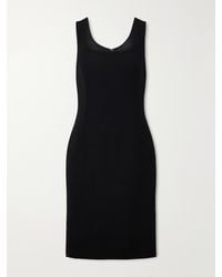 Dolce & Gabbana - Virgin Wool-Crepe Midi Dress - Lyst