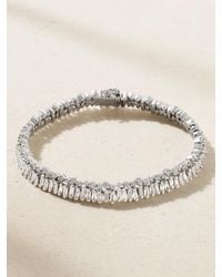 Suzanne Kalan - 18-Karat Diamond Bracelet - Lyst
