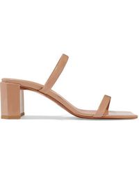 BY FAR Tanya Patent-leather Mules - Multicolour