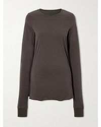 Rick Owens - Moncler Girder Oberteil Aus Baumwoll-Jersey Mit Applikation - Lyst
