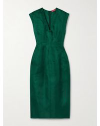 Altuzarra - Bichette Silk-Organza Midi Dress - Lyst