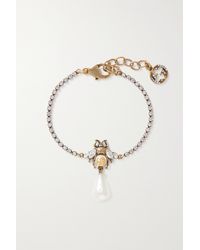 Louis Vuitton Silvertone Metal and Multicolor Swarovski Crystal Gamble  Bracelet - Yoogi's Closet