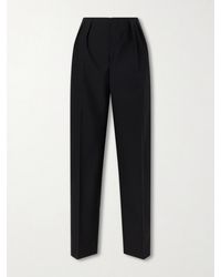 Jil Sander - Pleated Wool Straight-Leg Pants - Lyst