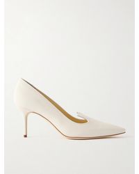 Manolo Blahnik - Ralypla 70 Crepe De Chine Pumps - Lyst