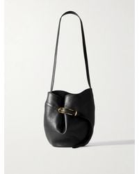 Liffner - Buckled Leather Bucket Bag - Lyst