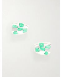 COMPLETEDWORKS - Cobblestones-Plated Resin Earrings - Lyst