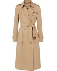 burberry women's long trench coat