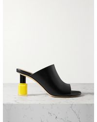 Loewe - Nail Polish Leather Mules - Lyst