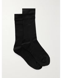 CDLP - Net Sustain Set Aus Sechs Paar Socken Aus Einer Biobaumwollmischung Mit Intarsienmotiv - Lyst