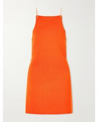 Cult Gaia - Melba Open-Back Embellished Stretch Mini Dress - Lyst