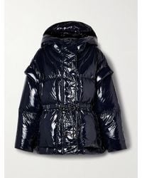 Ulla Johnson - Rhodes Convertible Hooded Padded Quilted Glossed-Shell Jacket - Lyst