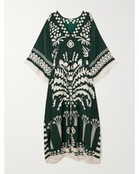 Eres - Holi Belted Printed Silk Crepe De Chine Cover-Up - Lyst