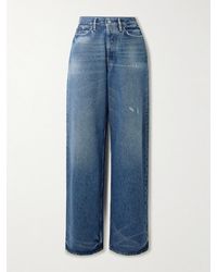 Acne Studios - 1981 Tief Sitzende Jeans Mit Weitem Bein Aus Bio-Denim - Lyst