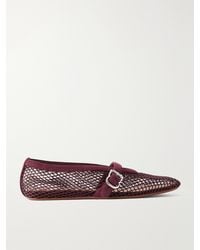 Alaïa - Mesh Ballet Flats - Lyst