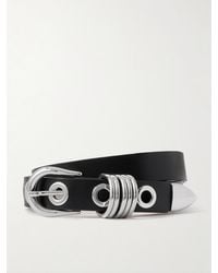 DEHANCHE - Hollyhock Rivet Eyelet-Embellished Leather Waist Belt - Lyst