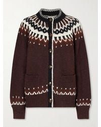 Doen - Hue Knitted Wool-Blend Cardigan - Lyst
