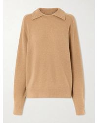 KHAITE - Jackson Wool And Cashmere-Blend Sweater - Lyst