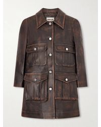 ShuShu/Tong - Leather Jacket - Lyst