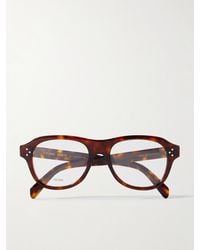 Celine - Aviator-Style Acetate Optical Glasses - Lyst