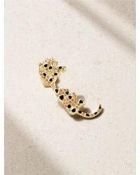 Yvonne Léon - 9-Karat And Enamel Multi-Stone Single Earring - Lyst