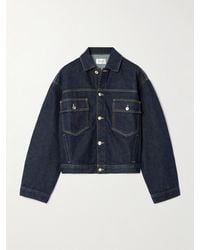 FRAME - The Boxy Classic Denim Jacket - Lyst