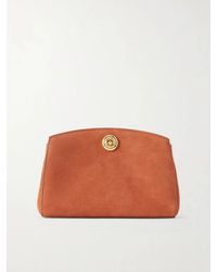 Liffner - Pushlock Leather Clutch - Lyst