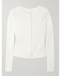 Citizens of Humanity - Kari Ribbed Stretch-Jersey T-Shirt - Lyst