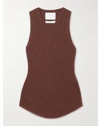 Citizens of Humanity - Akira Ribbed Wool And Cashmere-Blend Tank - Lyst