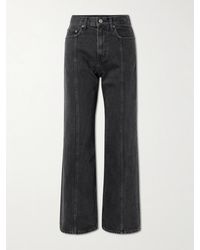 B Sides - Quinn Halbhohe Jeans Mit Geradem Bein - Lyst
