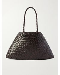 Dragon Diffusion - Santa Croce Big Woven Leather Tote - Lyst