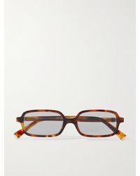 Miu Miu - Rectangular-Frame Acetate Sunglasses - Lyst