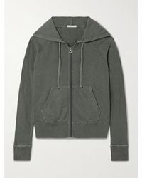 James Perse - Vintage French Cotton-Terry Hoodie - Lyst