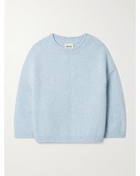 KHAITE - Sabina Pullover Aus Kaschmir - Lyst