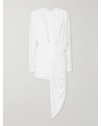 Christopher Esber - Ripple Draped Jersey Mini Dress - Lyst