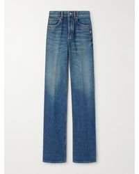 Saint Laurent - Neo Clyde Straight-Leg Jeans - Lyst