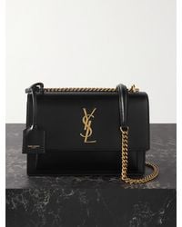 Saint Laurent - Sunset Medium Leather Shoulder Bag - Lyst