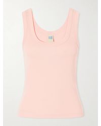 Flore Flore - Hillie Organic Cotton-Jersey Tank - Lyst