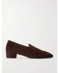 Herbert Levine - Soft Touch 30 Suede Loafers - Lyst