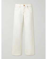 SLVRLAKE Denim - Lexi Low-Rise Wide-Leg Jeans - Lyst
