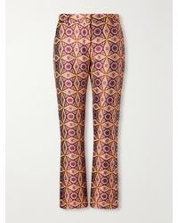 La DoubleJ - 24/7 Jacquard-Knit Straight-Leg Pants - Lyst
